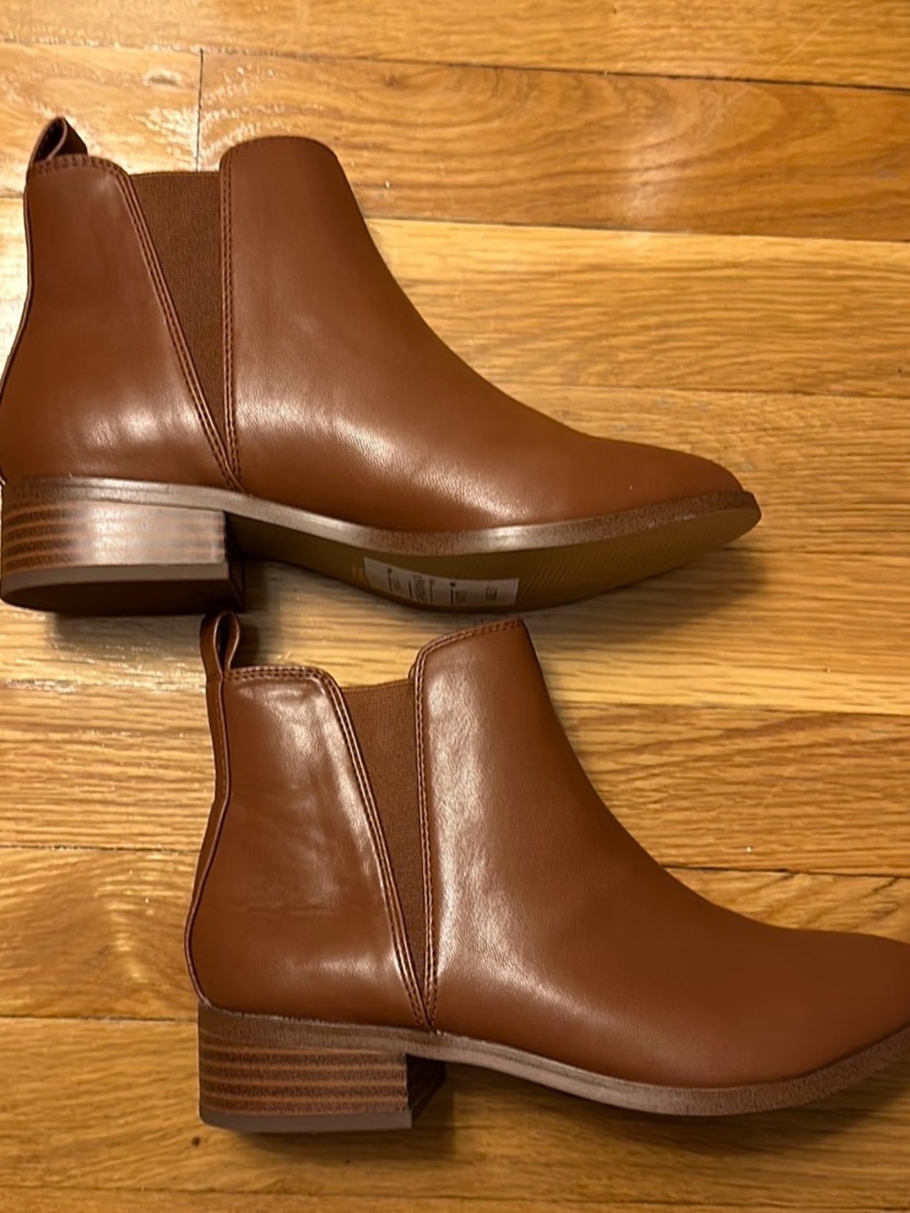 J Crew Classic Brown Chelsea Ankle Boots - Women, Sz 6